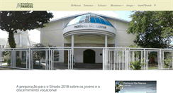 Desktop Screenshot of paroquiasaomarcos.com.br